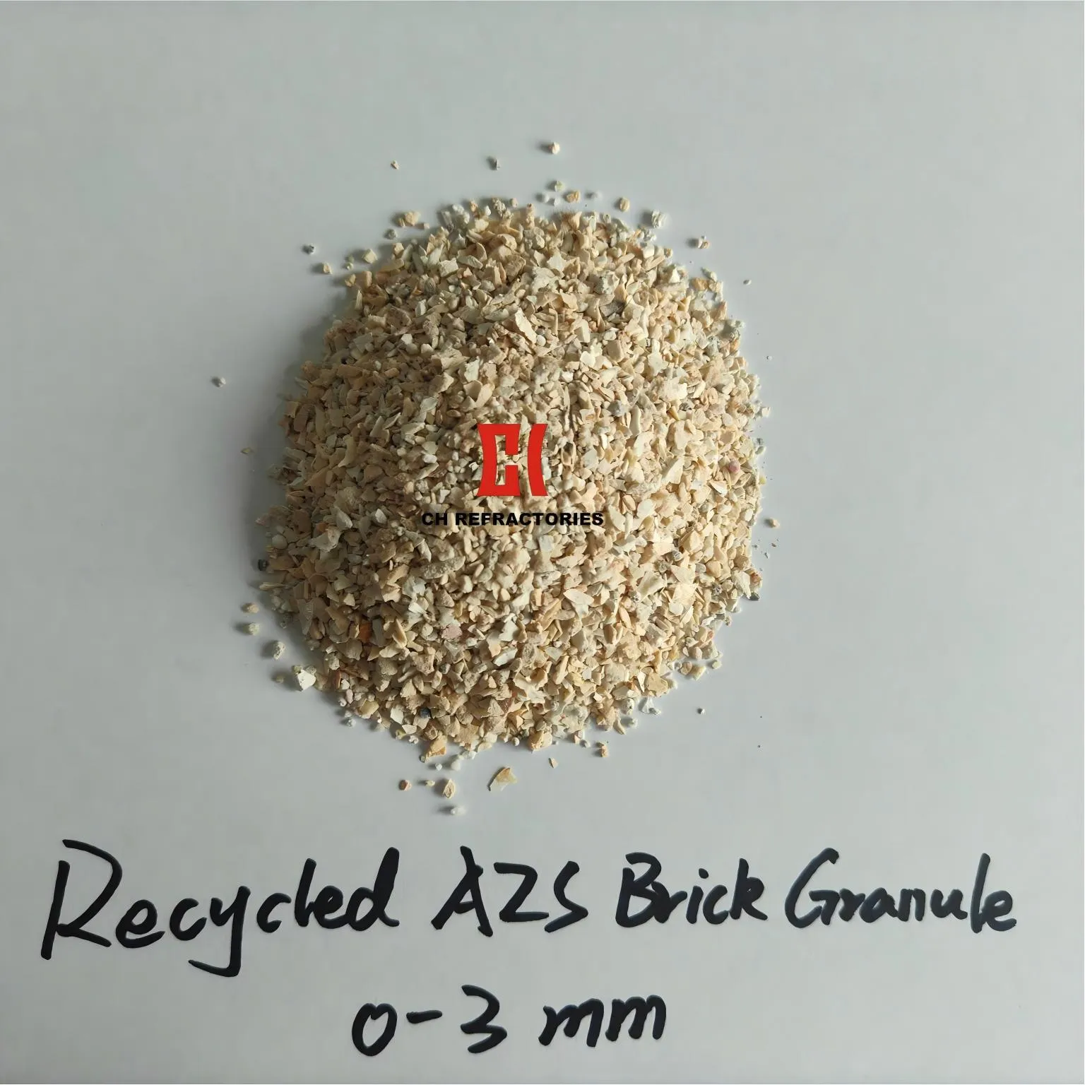 Waste azs bricks granule 0-3mm material