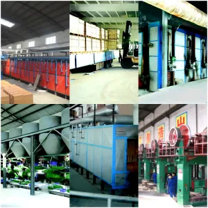 CH Refractories factory equipment