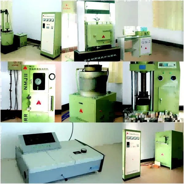 CH Refractories factory test machine